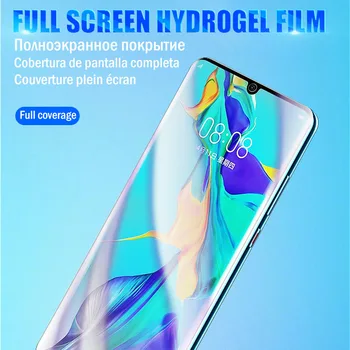 0,1 mm Apsauginė Plėvelė Huawei honor Peržiūrėti 10 10i 20 Gelio Screen protector už Garbę Žaisti 8 Pro 9 10 lite 3D Kino Hidrogelio