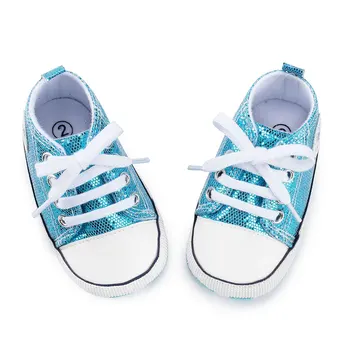 0-18M mados Kūdikis, Vaikas, Berniukas, Mergaitė, Širdies Modelio batai Minkštas Vienintelis Drobės Sneaker Vaikiška Avalynė kūdikių vaikščiojimo batai bebek ayakkabi