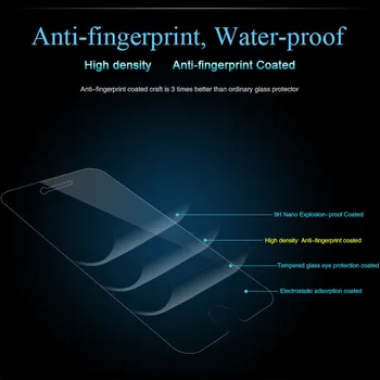 0.26 mm 9H Priekiniai LCD Grūdinto Stiklo Plėvelė Samsung Galaxy Laimėti duetų i8552 Gt-i8552 i869 Screen Protector pelicula de vidro