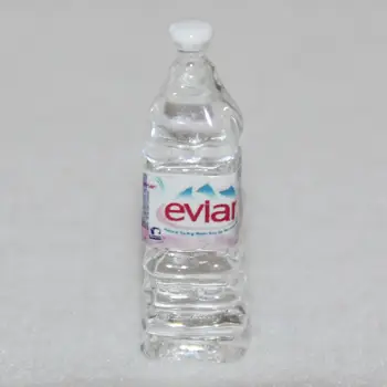 1:12 Miniatiūriniai Lėlių Priedai Mini Plastikinių Mineralinio Vandens Vyno Butelis Imitavimo Modelis Baldai Žaislai Lėlės Namas