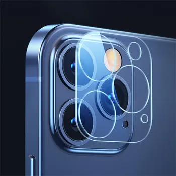 1/2vnt Kameros Apsauginis Stiklas skaidrus Objektyvas Filmas iPhone12 Mini Visą Dangtelį Objektyvo Ekrano apsaugos iPhone12 Pro Max