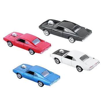1:32 Įkroviklis Diecast Metal Modelio Automobilių Žaislas Pull-back Transporto priemonės Žaislas Automobilis Su Garso Ir Šviesos Dovana Žaislai Vaikams
