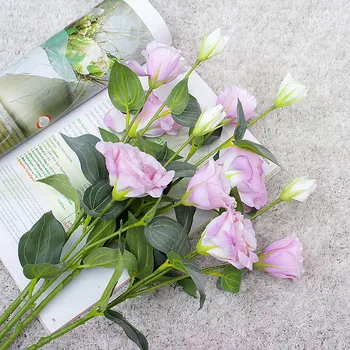 1 pluoštas Šiaurės Narcizas vazos namų ūkio produktų, vestuvių namų dekoro dekoratyvinės gėlės kalėdų vainikas dirbtinės gėlės