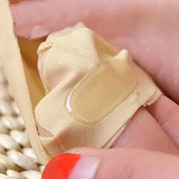 1 pora Arka Parama 3D Kojines, Pėdų Masažas Sveikatos Priežiūros Moterų Ledo Šilko Kojinės su Gelio Pagalvėlės Nematomas Vidpadžiai Vasarą Kojinės