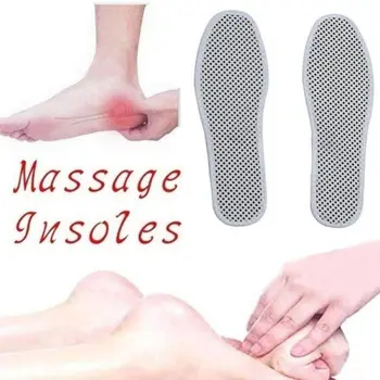 1 pora Dydžio 36-45 toli infraraudonųjų spindulių savarankiškai šildymo batų vidpadžiai, magnetinė terapija, anti-nuovargio turmalinas masažas vidpadis