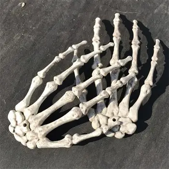 1 Pora Helovinas Apdailos Realus Gyvenimas Dydžio Skeletas Rankas, Plastikiniai Netikrą Žmogaus Rankos Kaulų Zombie Šalies Teroro Baisu Rekvizitai