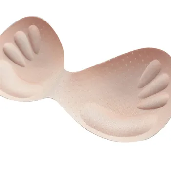 1 Pora Įstaiga-įrengtas Dizaino Moterų maudymosi kostiumėlį Pagalvėlę Įdėkite Krūties Liemenėlė Stipriklis Push Up Bikinis su Paminkštinimu Įterpia Krūtinės Nematomi Mygtukai