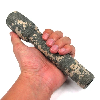1 Roll Patvarus Kamufliažas Slaptas Juosta atspari Vandeniui Wrap Armijos Camo Lauko Medžioklės Šaudymo Aklas Wrap 5cmx4.5m