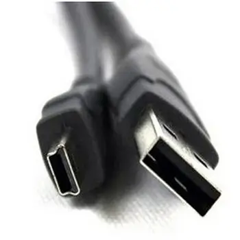 1 vnt 80/100 cm Ilgio Juoda USB 2.0 A Male į Mini USB B Male Kabelio Adapteris 5P OTG V3 Port Adapteris, Usb prailginimo Įkrovimo Kabelis