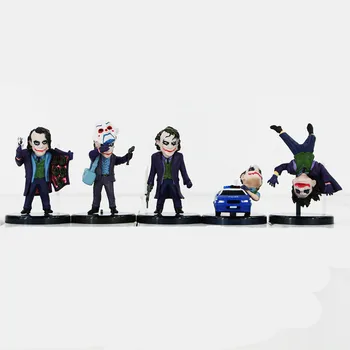 1 VNT Amerikoje Super Filmas Joker Animacinių filmų Anime Veiksmų Skaičius, Žaislai Dark Knight PVC Keychain Modeliai