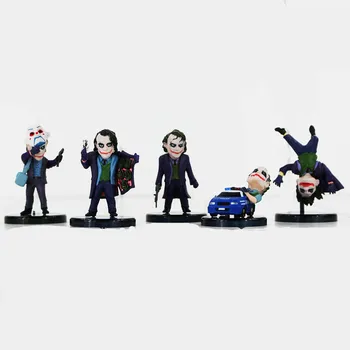 1 VNT Amerikoje Super Filmas Joker Animacinių filmų Anime Veiksmų Skaičius, Žaislai Dark Knight PVC Keychain Modeliai