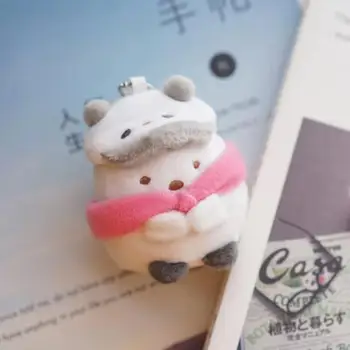 1 Vnt Animacinių filmų Anime Sumikko Gurashi Panda Pliušinis Lėlės Pakabukas Keychains Bag Minkšti Minkšti Pliušiniai Žaislai Vaikams Dovanos