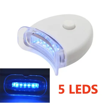 1 VNT Dantų Kosmetikos Lazeriu Dantų Balinimo Šviesos diodų (LED Balinimo Greitintuvas su 1led / 5leds / 16L led