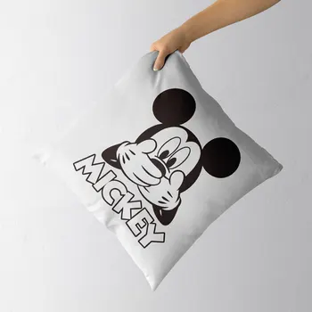 1 vnt Disney Mickey Mouse Minnie ančiukas Donaldas Pagalvėlė padengti Sofos pagalvės užvalkalą Kalėdų dekoracijas 45x45cm be pagalvės