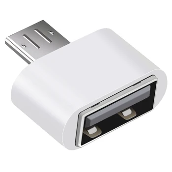 1 Vnt OTG Nešiojamų Duomenų Konverteris, Micro USB Male Į USB 2.0 Moterų Adapteris, Skirtas 