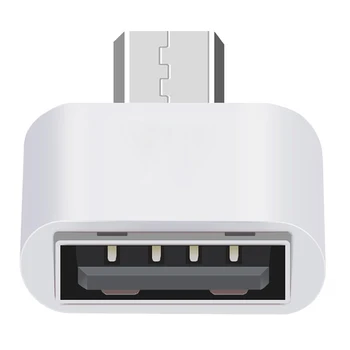 1 Vnt OTG Nešiojamų Duomenų Konverteris, Micro USB Male Į USB 2.0 Moterų Adapteris, Skirtas 