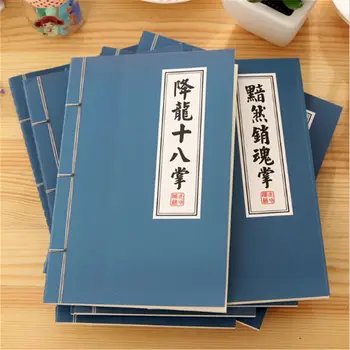 1 VNT Tuščią Popieriaus Notepad, Notepad Leidinys Dienoraštis Sketchbook kungfu Knyga