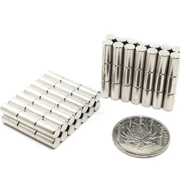 10/20/50pcs 5x10 mm Apvalus Neodimio Magnetai 5mmx10mm Mini N35 Magnetas Diskas 5*10 Stiprus Cilindro Retųjų Žemių Magnetas 5mmx10mm