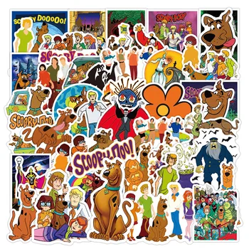 10/30/50pcs/pak Scooby-Doo Animacinį Filmą Lipdukai Šaldytuvas Automobilių Šalmas 