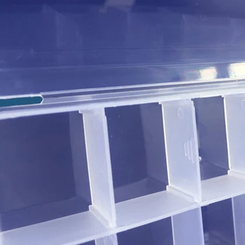 10 Slots Ląstelių Spalvinga Nešiojamų Papuošalų Įrankių Laikymo Dėžutė Konteinerio Žiedo Elektroninių Dalių Varžtas Karoliukai Organizatorius Plastiko Atveju
