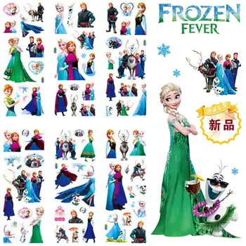 10 Vnt. /daug šaldytų elsa ir Anna 2019 Naujas Disney Mergaitė Princesė 3d Burbulas Animacinių filmų aplinkosaugos ¾enklelis
