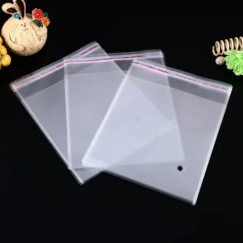 100 vnt. / skaidrus Opp plastikinį maišą, naudojamas karamelinis saldainis sausainių pakuotės celofano dovanų maišelis,