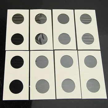 100vnt 40mm Kartono Monetos Turėtojų Saugojimo Įrašą atveju popieriniai maišeliai Apversti Popieriaus Lentos Monetų Kolekciją Turėtojai Prekių Flip