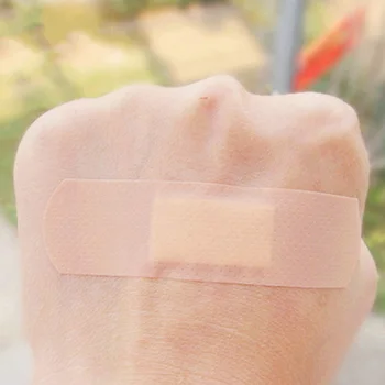 100vnt/daug Band-Aids Vandeniui Orui Pagalvėlė Klijai Gipso Žaizdos Hemostasis Lipduko Juosta Pirmosios Pagalbos Tvarstis