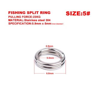 100vnt/daug dvigubų plokščių žiedas šviesolaidinių tiesinimo suvilioti kablys, jungiantis žiedas lenkimo butas dvigubą žiedą žvejybos reikmenys