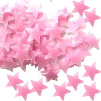 100vnt Namų Dekoro Sienos Lipdukai Spalva Švyti Žvaigždės Šviesos Liuminescencinės Sienų Lipdukai Vaikams vaikų Darželio Patalpos FP8