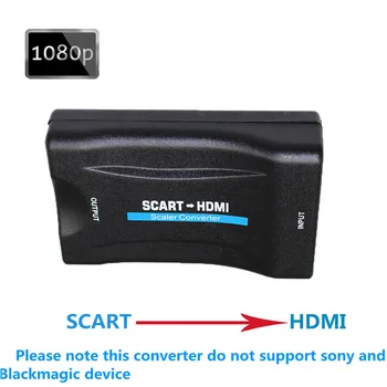 1080P Hdmi Į HDMI Konverteris Audio Video Adapteris HDMI į HDMI HDTV Sky Box, STB Smartfon HD TV, DVD Naujausias