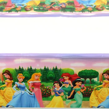 108x180cm Princesė Staltiesė Vaikų Mergaičių Laimingas Gimtadienio Dekoracijas Suaugusių Šalies Prekių Anniversaire
