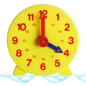10cm Plastiko Laikrodis Modelis Ankstyvojo Ugdymo, Vaikams, Vaikų Žaislas Mokymosi Išteklių Montessori Laikrodis Modeliai