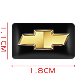 10pc Maži Dekoratyviniai Automobilių Lipdukas Logotipą, Lipdukai, Emblemos Ženklelis Chevrolet Cruze Aveo Captiva Lacetti Reikmenys, Automobilių Stilius