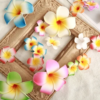 10vnt 4/9cm Putų Havajai Paplūdimio Gėlių Vestuves plumeria gėlės 