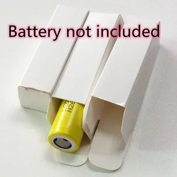 10vnt/ Balta Popieriaus Baterija Pakuotės Dėžutė Vieno 18650 Baterija Geriausios Kokybės Tinkama Apsauga, Patogus, Naudinga, Karšto Pardavimo