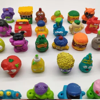 10VNT/DAUG Anime Veiksmų Skaičiai Žaislai Šiukšlių Grossery Gauja Žaislai Mini Modelis Žaislinių figūrėlių, Lėlės Vaikams