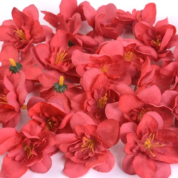10vnt/daug Hiacintas Dirbtinių Gėlių Galvos Delphinium Netikrą Gėlės 