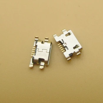 10vnt micro mini USB lizdas kištukinis lizdas jungtis įkrovimo uosto doką plug moterų 5 pin Homtom HT10 Doogee X20 X30