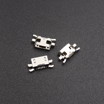10vnt Micro USB Jungtis Moterų 5 pin Įkrovimo Lizdas Motorola Moto G2 G+1 XT1063 XT1064 XT1068 XT1069