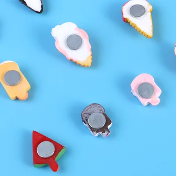 10vnt Mini Ledų Šaldytuvas Magnetas Animacinių filmų Magnetiniai Lipdukai, Dekoras Pranešimą Memo Lipdukas Kūrybos Namų Virtuvės Puošmena