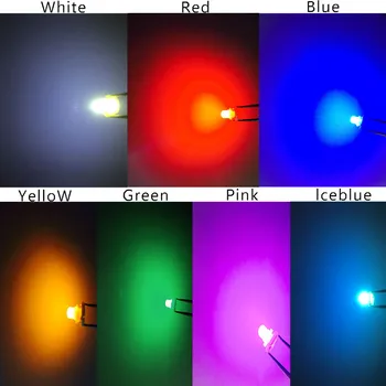 10VNT T3, T4.2 T4.7 LED, COB 1SMD 12V Skydelio Likvidavimo Lemputės Įspėjimas Vidaus apšvietimo Lemputė Balta Raudona Mėlyna Žalia