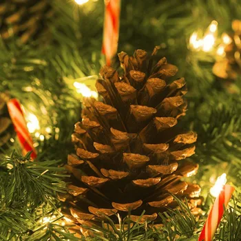 12-15cm Pušies Kankorėžių Pakabukas Didelis Medis Kabinti Kamuolius Šalies Dekoruoti Kalėdų Eglučių Papuošalai Lašas Ornamentu