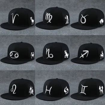12 Likimas Dvylika žvaigždynų Leo Dvyniai zodiako ženklas Avinas skrybėlę beisbolo kepuraitę
