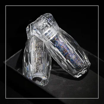 12 Spalvų Mini Micro Deimantas, kalnų krištolas Kristalų Mikro Deimantiniai Stiklo Smėlio Deimantų Nagų Dailės Putojantis Blizgučiai Nagų Dailės Perlus