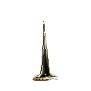 13/18cm Burj Khalifa Dubajus Pasaulių Aukščiausias Pastatas Architektūros Modelio Apdaila