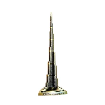 13/18cm Burj Khalifa Dubajus Pasaulių Aukščiausias Pastatas Architektūros Modelio Apdaila
