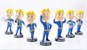 13cm 2020 Žaidimų Vadovai Fallout VaultBoy serija 1&2&3 veiksmų skaičius, kolekcines, modelį, žaislai berniukams, mergaitėms brinquedos