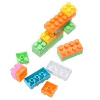 144pcs Plastikiniai Pastato Blokus Vaikai Plytos 