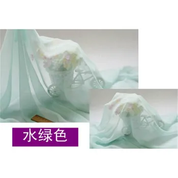 150cm plotis Šifono audinys minkštas audinio suknelė, su pamušalu audinys medžiaga 30d georgette audiniai vestuvių